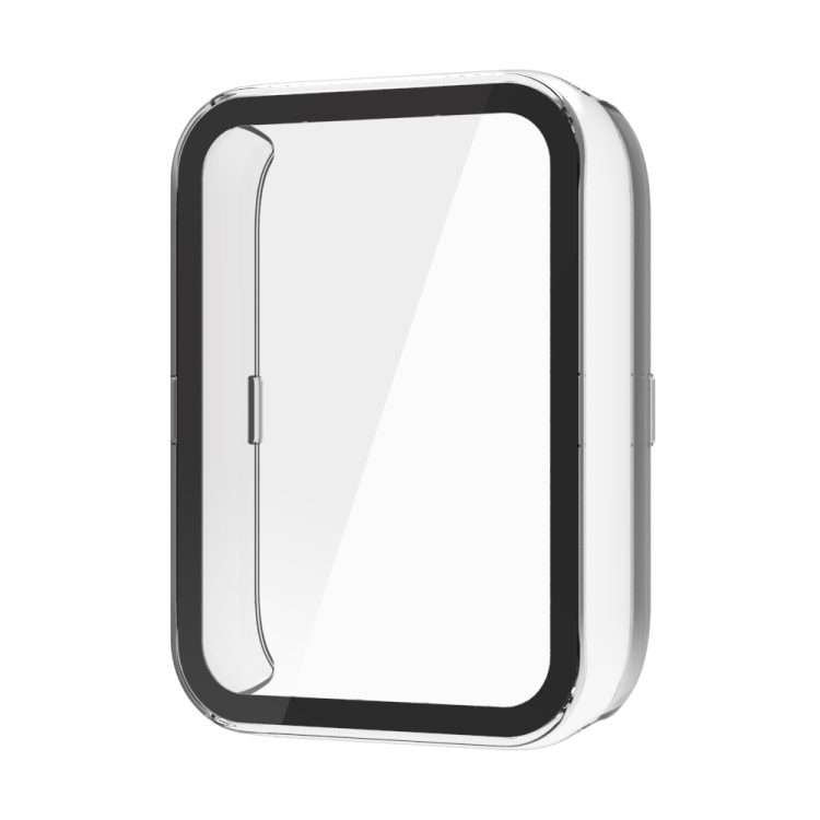 For Xiaomi Smart Band 9 Pro Tempered Film Integrated PC Watch Protective Case(Transparent)