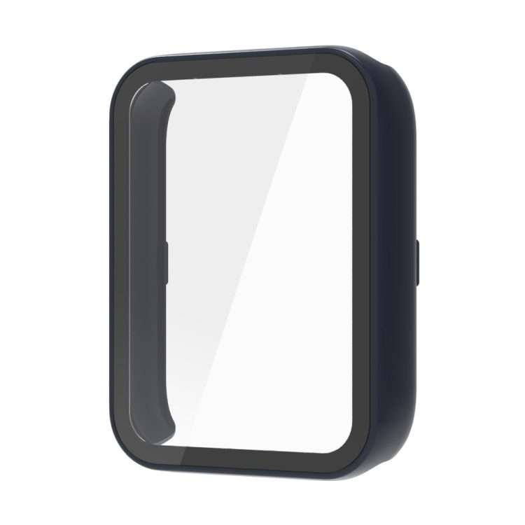 For Xiaomi Smart Band 9 Pro Tempered Film Integrated PC Watch Protective Case(Midnight Blue)