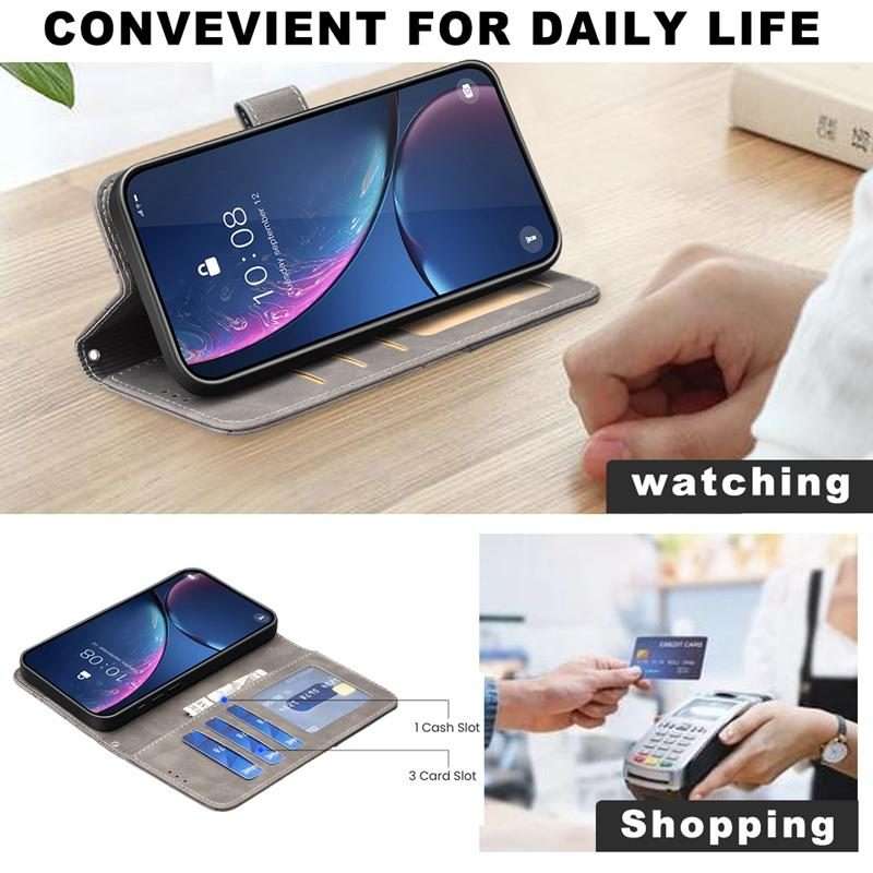 For Xiaomi 15T Pro 5G Magnetic Buckle Rhombus Texture Leather Phone Case(Grey)