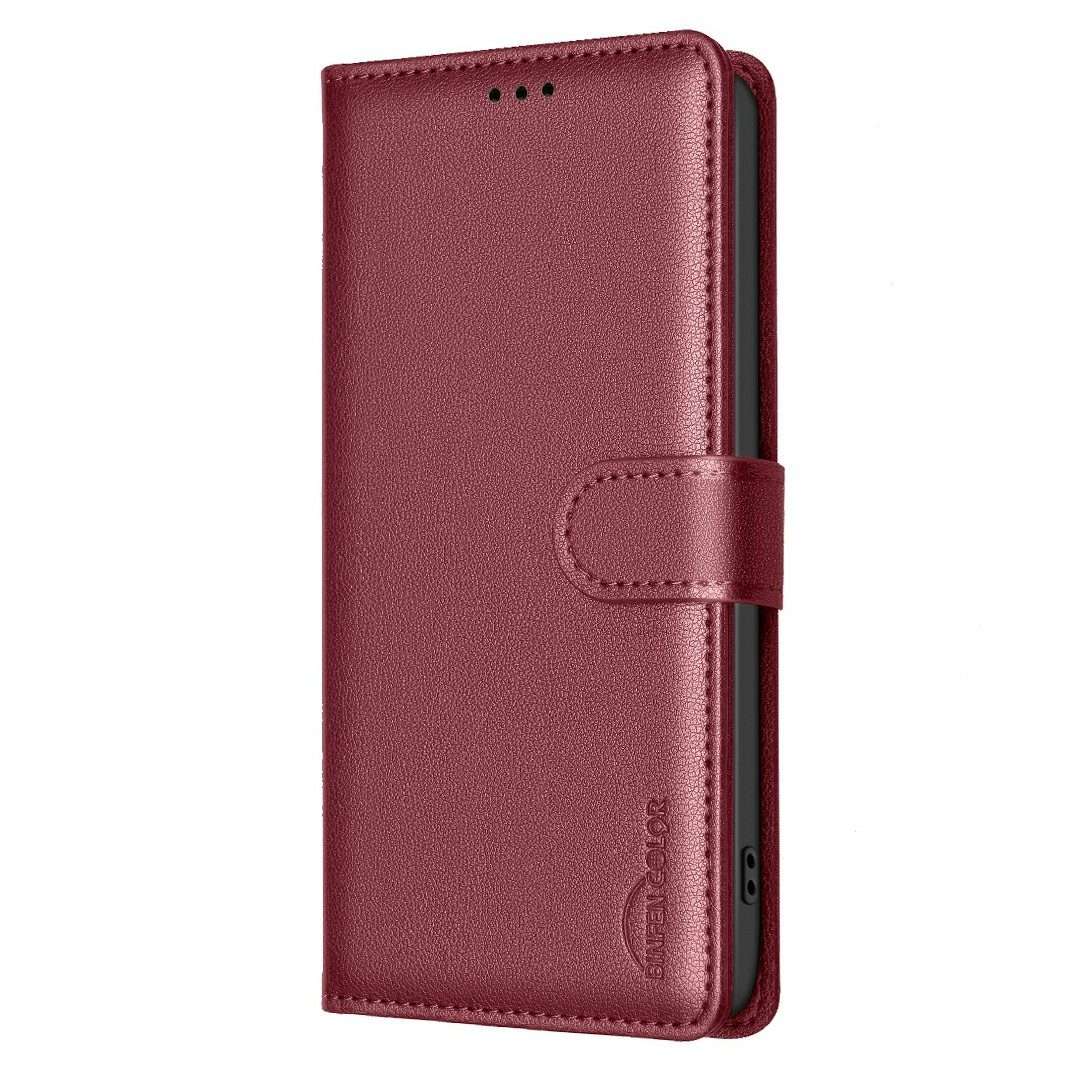For Xiaomi 15 Pro Litchi Texture RFID Anti-theft Leather Phone Case(Red)