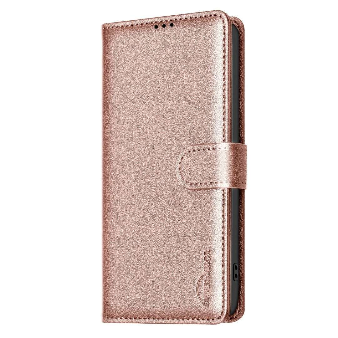For Xiaomi 15 Pro Litchi Texture RFID Anti-theft Leather Phone Case(Gold)