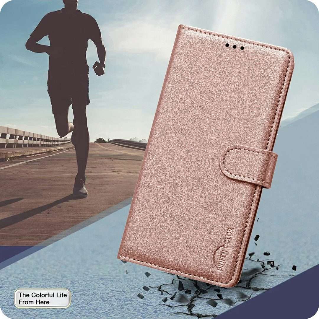 For Xiaomi 15 Pro Litchi Texture RFID Anti-theft Leather Phone Case(Gold)