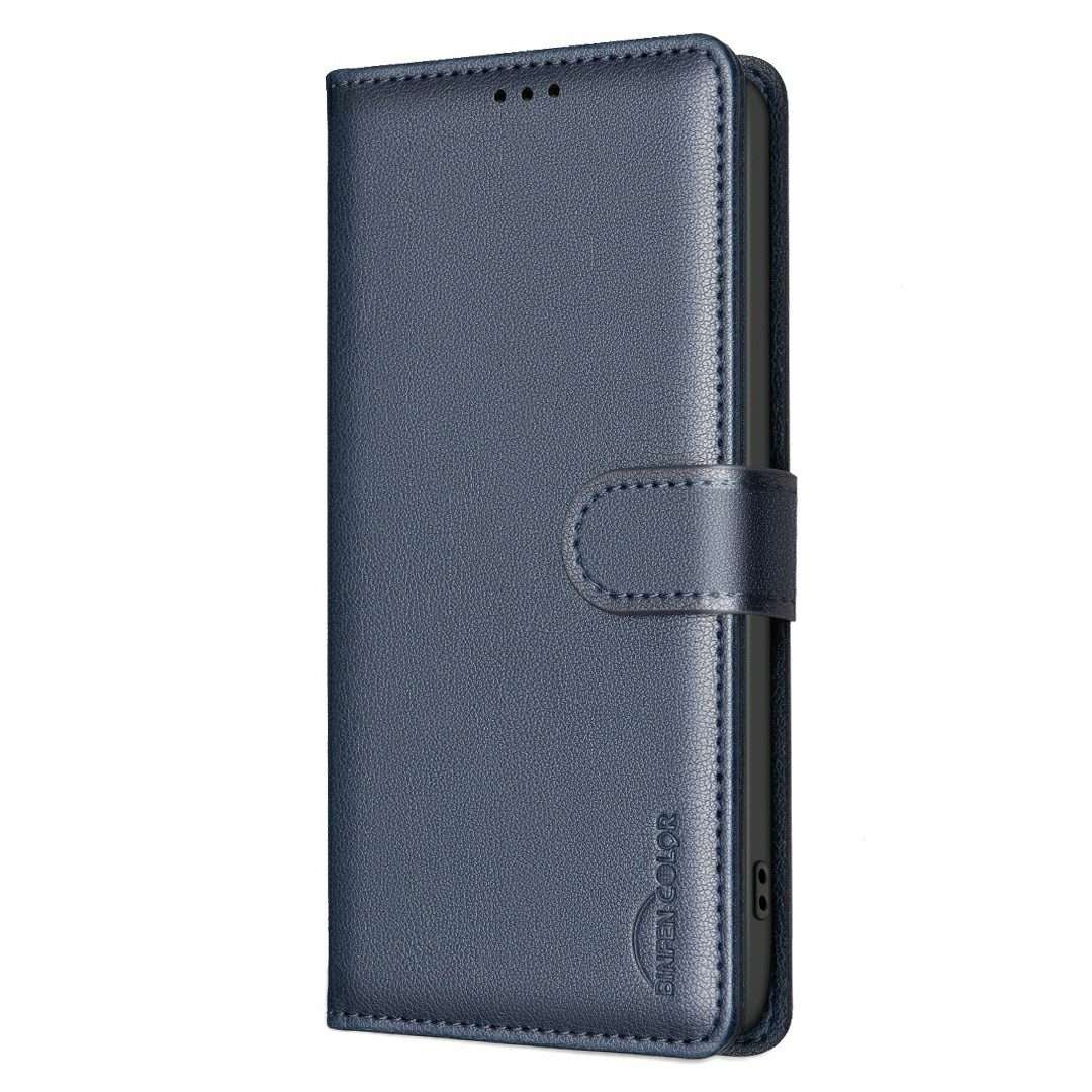 For Xiaomi 15 Pro Litchi Texture RFID Anti-theft Leather Phone Case(Blue)
