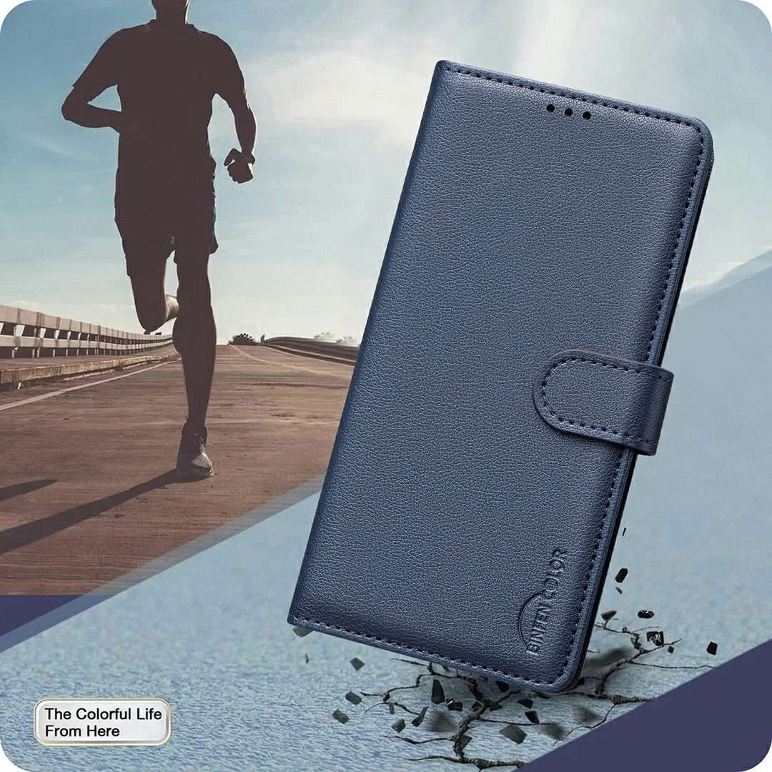 For Xiaomi 15 Pro Litchi Texture RFID Anti-theft Leather Phone Case(Blue)