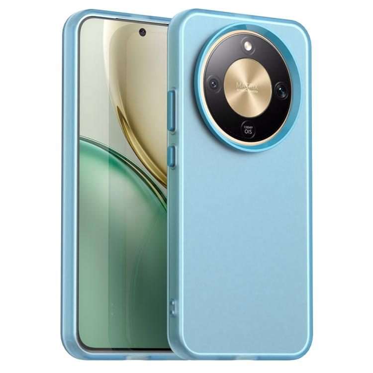 For Honor X9d 5G Candy PC Hybrid TPU Shockproof Phone Case(Blue)