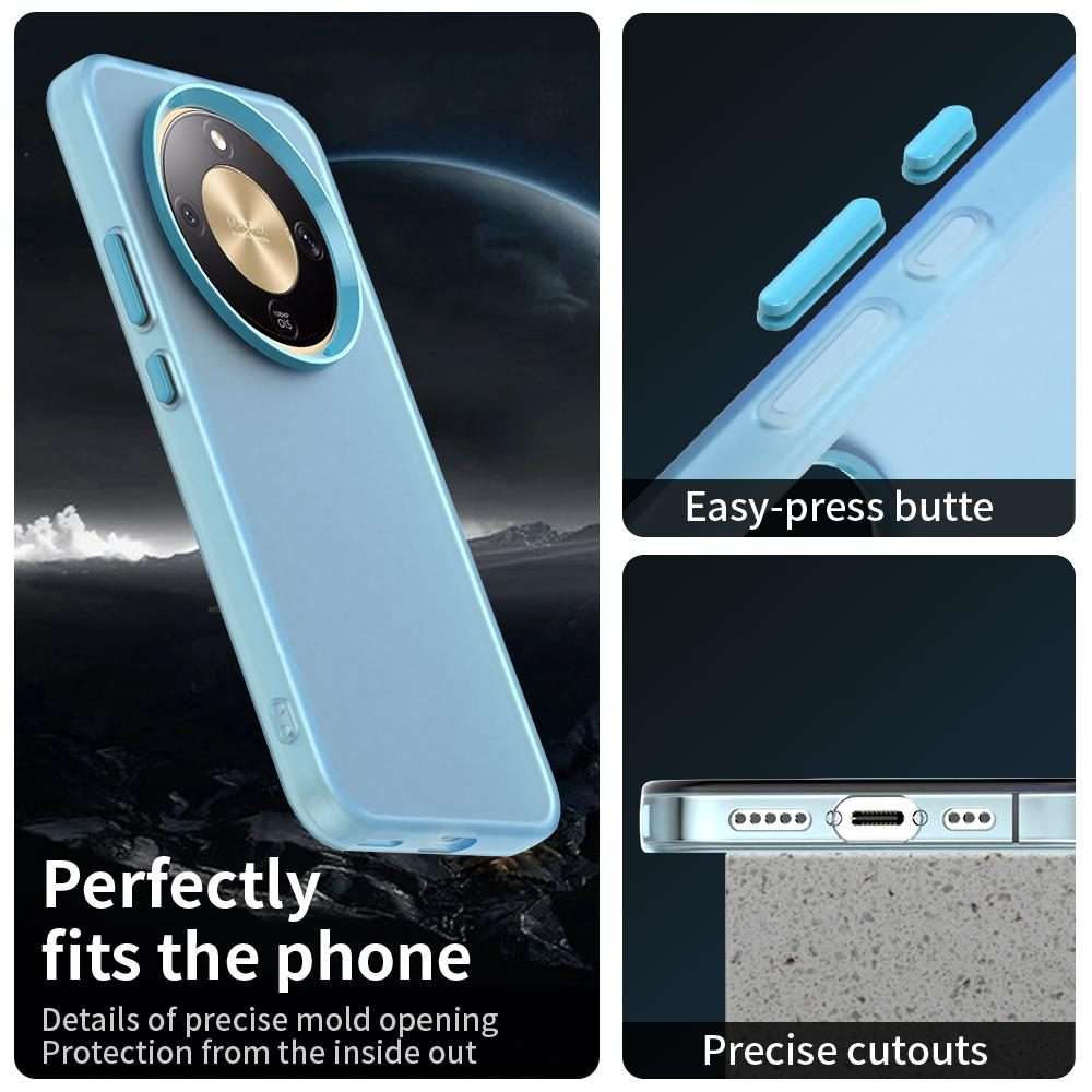 For Honor X9d 5G Candy PC Hybrid TPU Shockproof Phone Case(Blue)