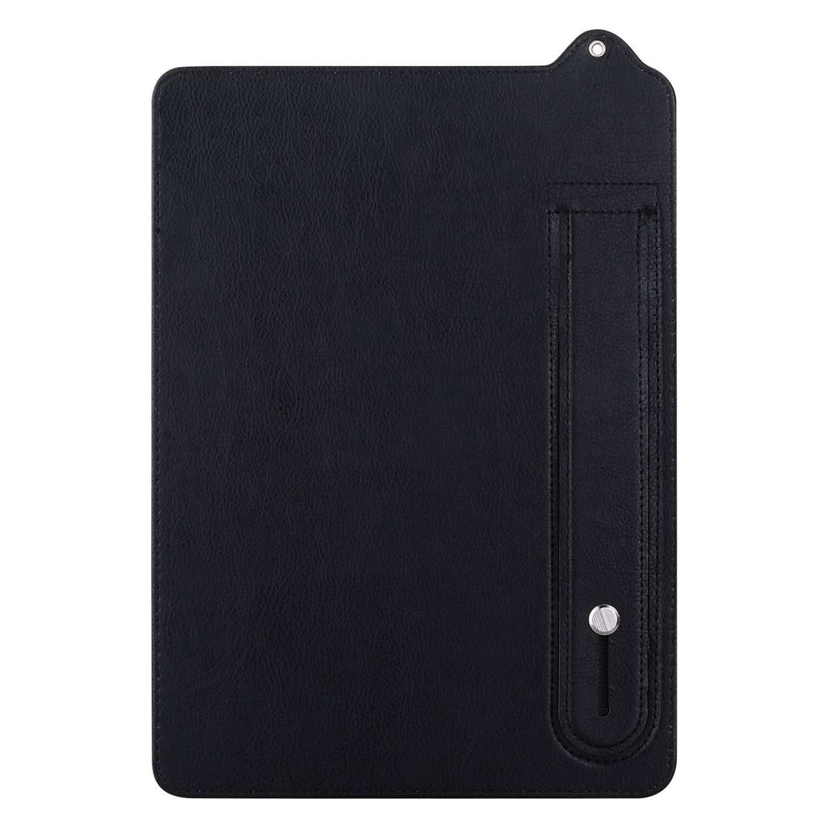 For Amazon Kindle Paperwhite 12th 2024 TPU Leather Back Tablet Case with Wristband(Black)