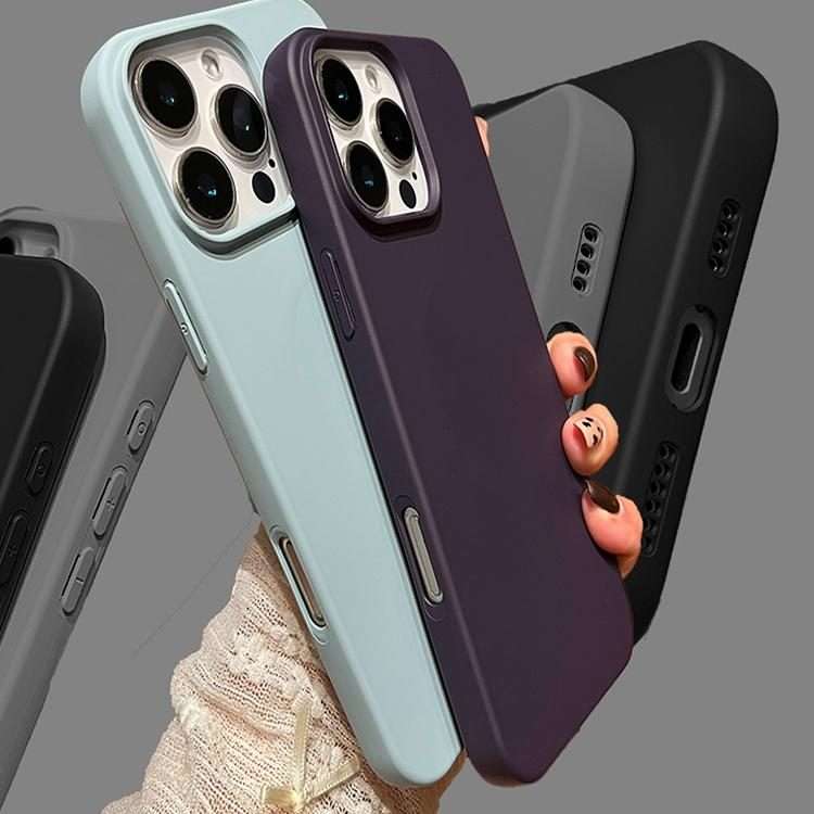 For iPhone 15 Pro Liquid Silicone Phone MagSafe Case(Dark Green)