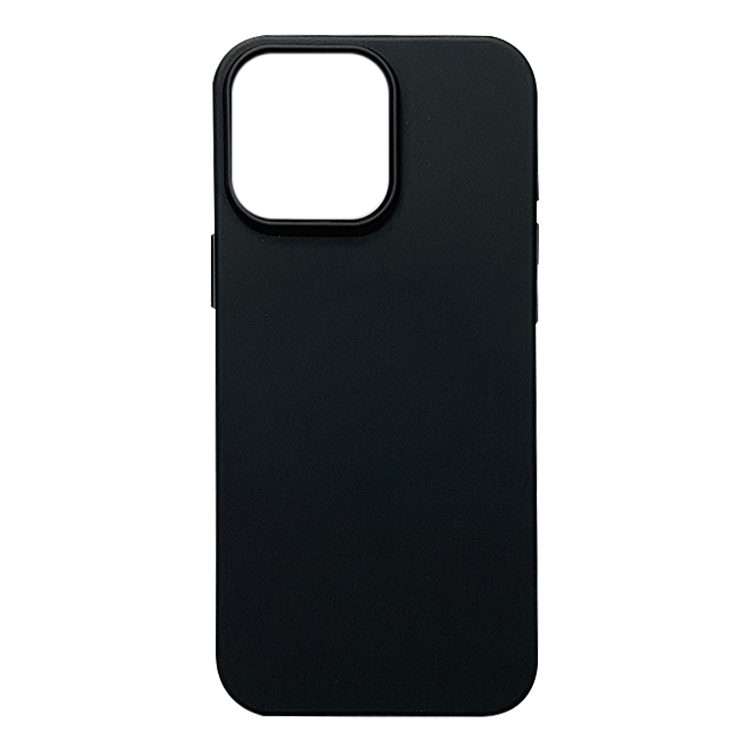 For iPhone 14 Pro Max Liquid Silicone Phone MagSafe Case(Black)