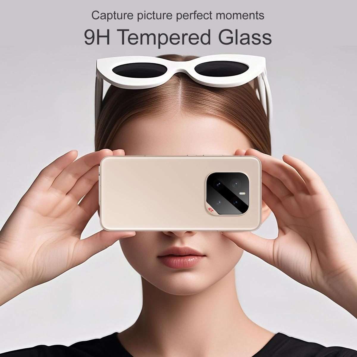 For Honor GT Pro imak Black Version HD Glass Rear Camera Lens Film, Self-positioning Version