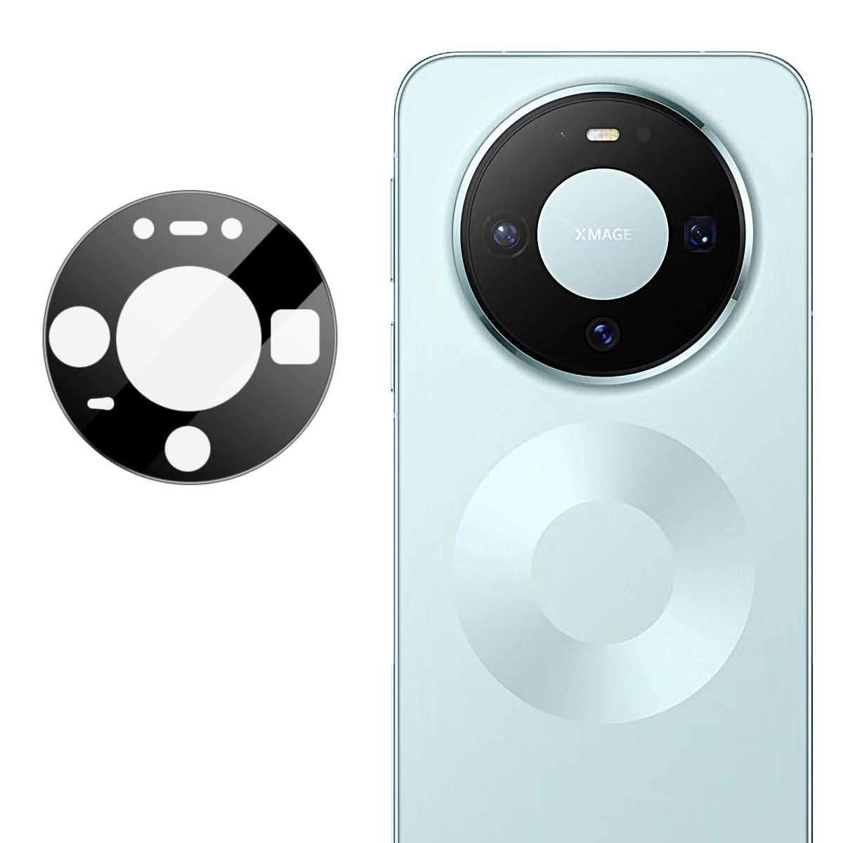For Huawei Mate 80/Mate 80 Pro imak Black Version HD Glass Rear Camera Lens Film, Self-positioning