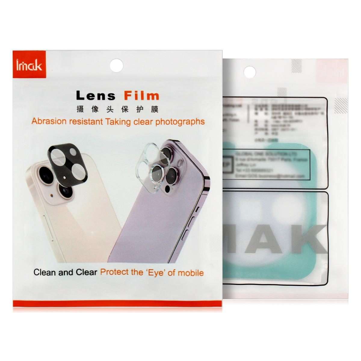 For Huawei nova 15 Pro imak Black Version HD Glass Rear Camera Lens Film, Self-positioning Version