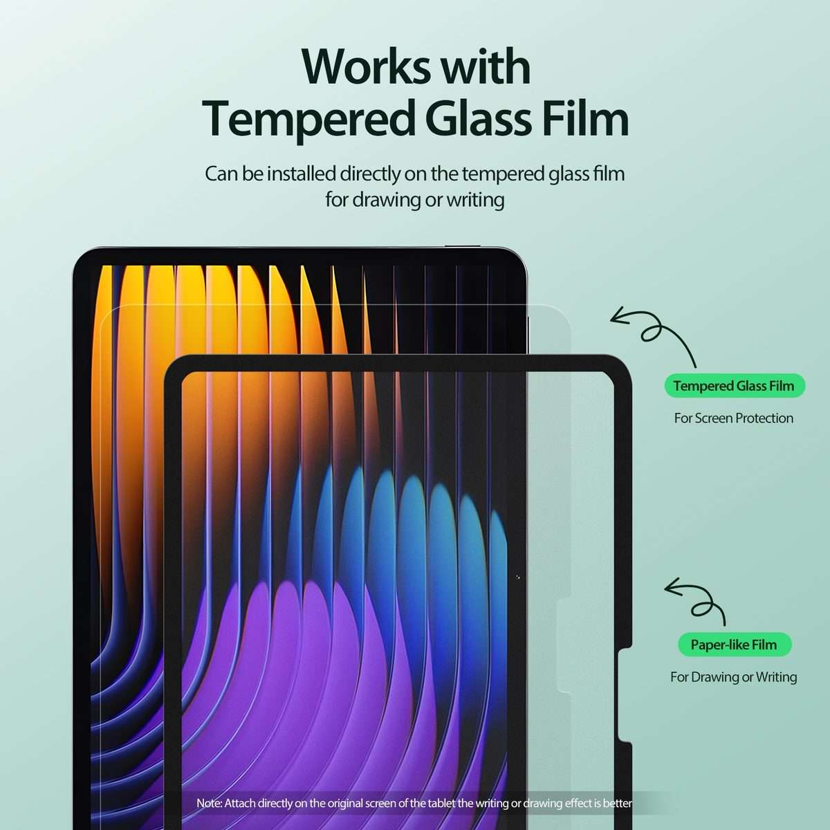 For Xiaomi Pad 8 / 8 Pro / 7 / 7 Pro DUX DUCIS Naad Series Removable Paper-like Screen Protector
