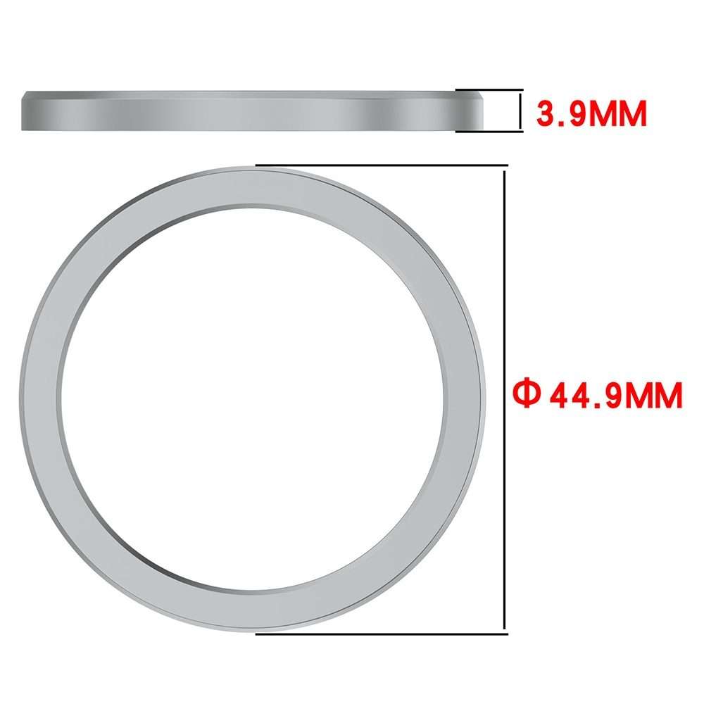 For Nothing CMF Watch Pro 2 Smart Watch Metal Bezel Ring Frame Without Words Version(Grey)