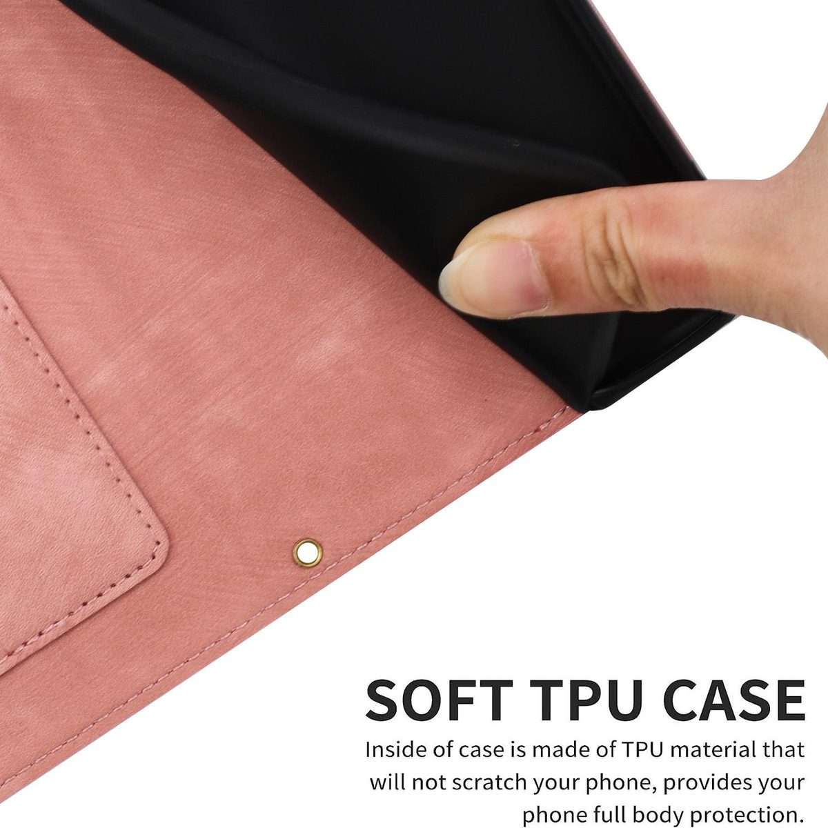 For Xiaomi 15 Pro Floral Pattern Leather Phone Case with Lanyard(Pink)