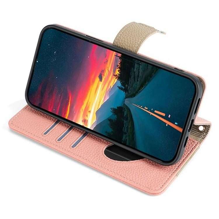 For Redmi K80 Ultra Crossbody Litchi Texture Leather Phone Case(Pink)