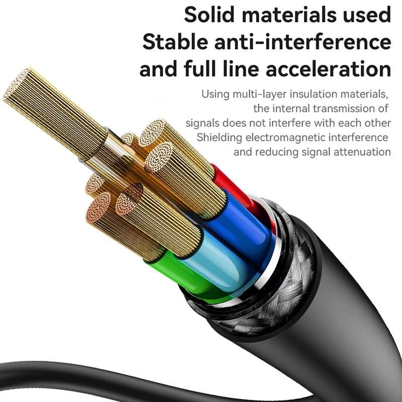 Yesido HM16 4K 30Hz HD HDMI Extension Cable, Length:1.8m(Black)