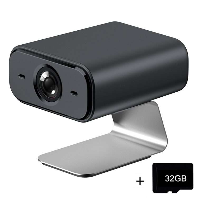 30W HD Night Vision Remote Indoor and Outdoor Wireless Surveillance Camera, Memory Card:32GB