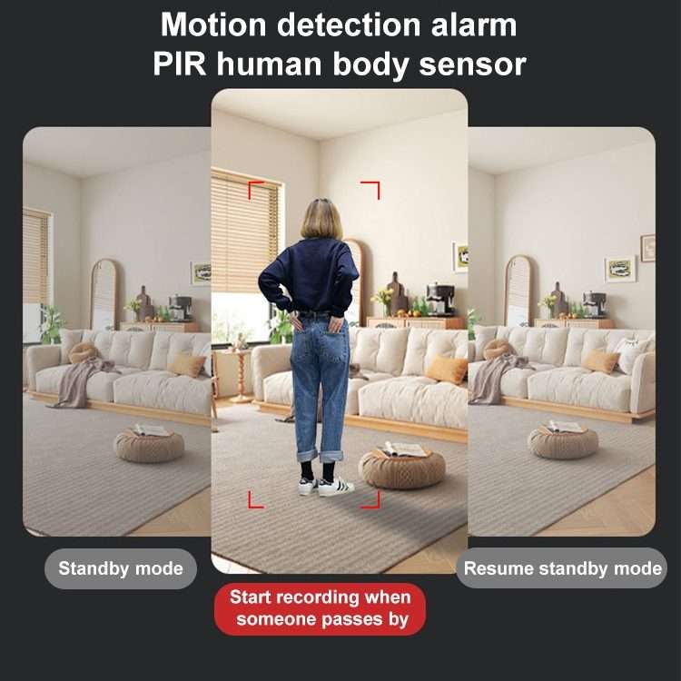 30W HD Night Vision Remote Indoor and Outdoor Wireless Surveillance Camera, Memory Card:64GB