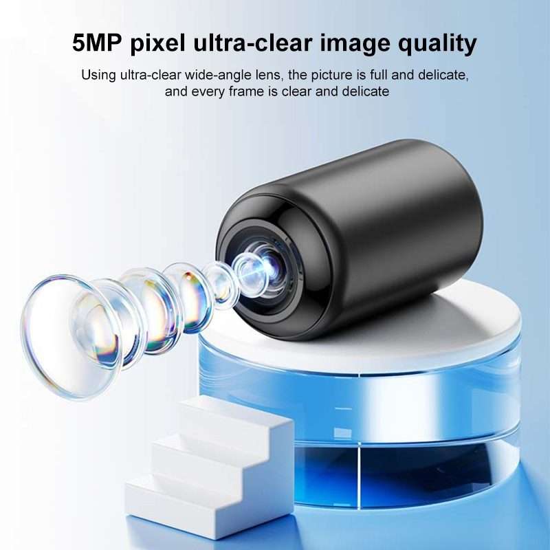 Indoor HD Night Vision Wireless WiFi Surveillance Camera, Memory Card:64GB