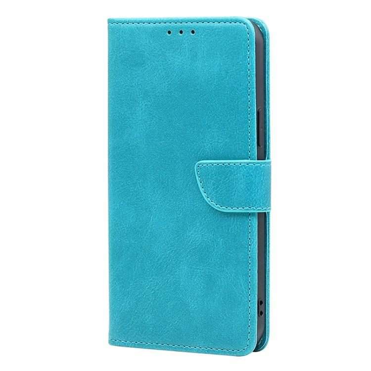 For Redmi K80 Ultra Calf Texture Buckle Flip Leather Phone Case(Light Blue)