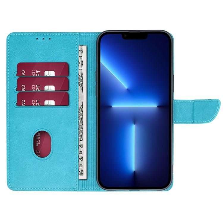 For Redmi K80 Ultra Calf Texture Buckle Flip Leather Phone Case(Light Blue)