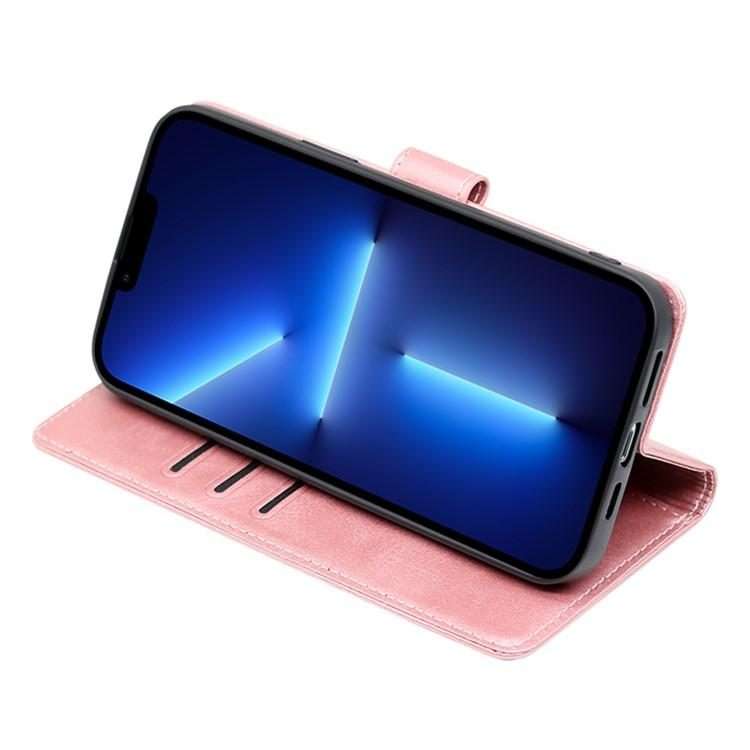 For Redmi K80 Ultra Calf Texture Buckle Flip Leather Phone Case(Rose Gold)