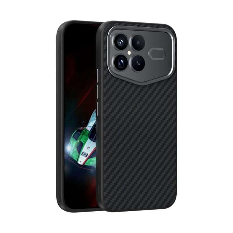 For Redmi K90 Pro Max Champion Edition ABEEL C Carbon Fiber Series 6D Micro Relief Mag ... (Black)