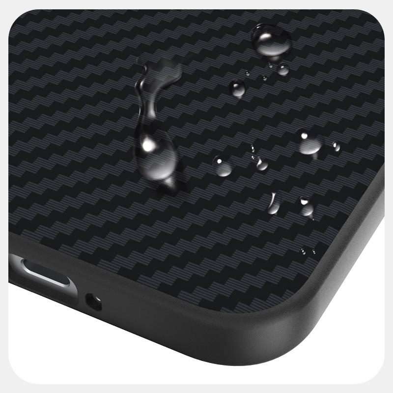 For Redmi K90 Pro Max Champion Edition ABEEL C Carbon Fiber Series 6D Micro Relief Mag ... (Black)