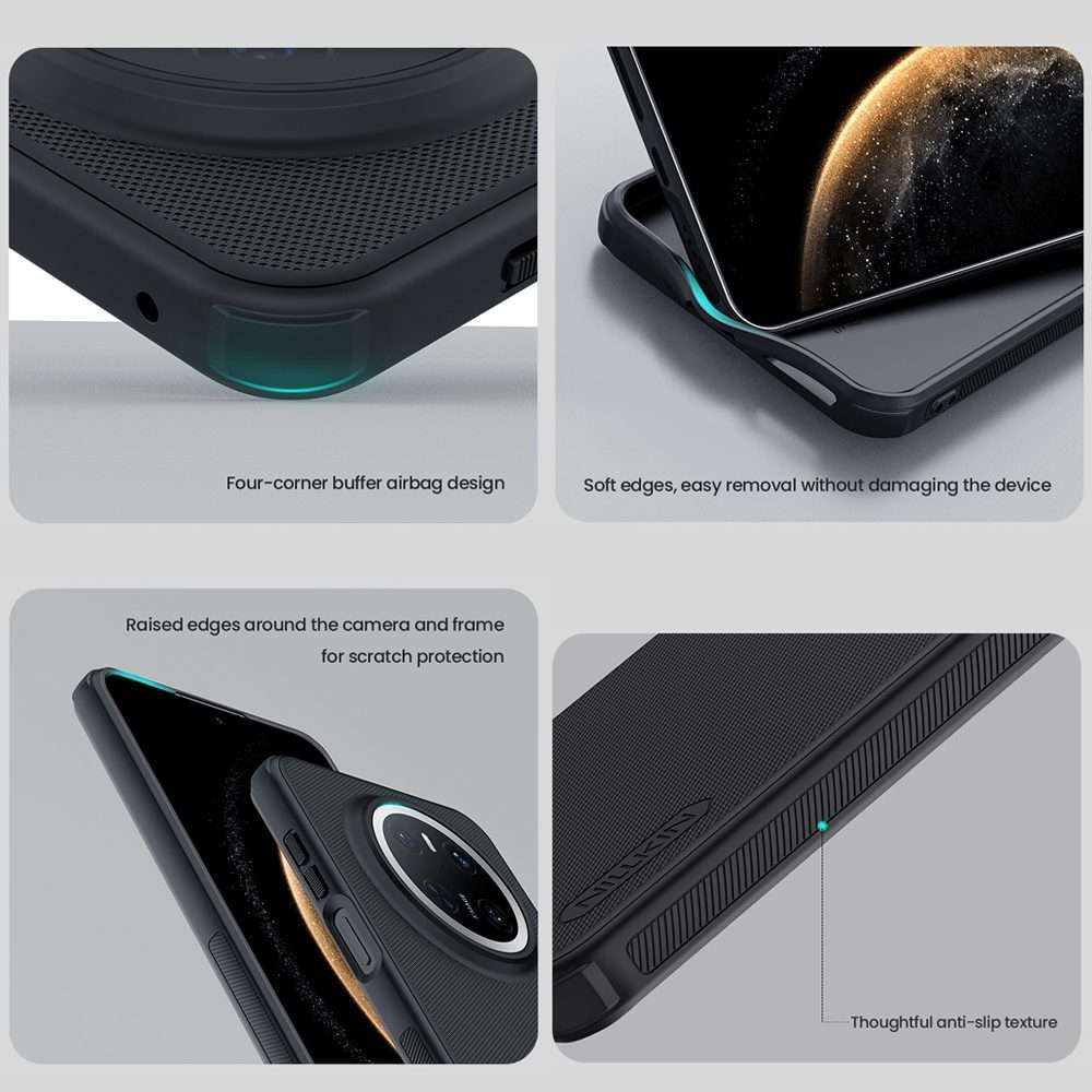 For Huawei Mate 70 NILLKIN Frosted Shield Pro Magnetic Magsafe Phone Case(Black)