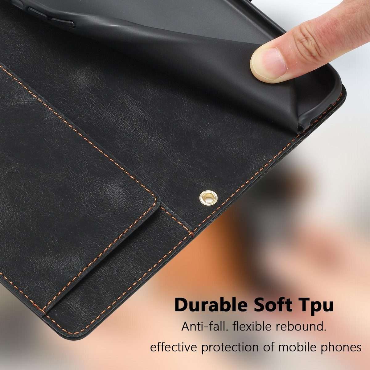For Redmi Note 14 Pro+ 5G Tulips Embossed Leather Phone Case with Lanyard(Black)