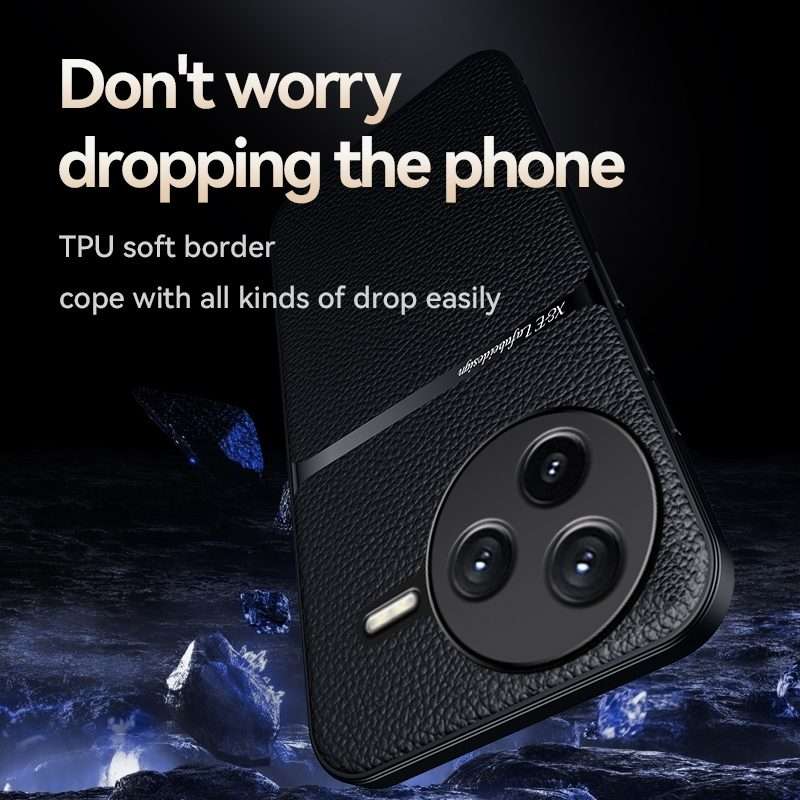 For Redmi K80 Pro Litchi Leather Magnetic Full Coverage Shockproof Phone Case(Green)