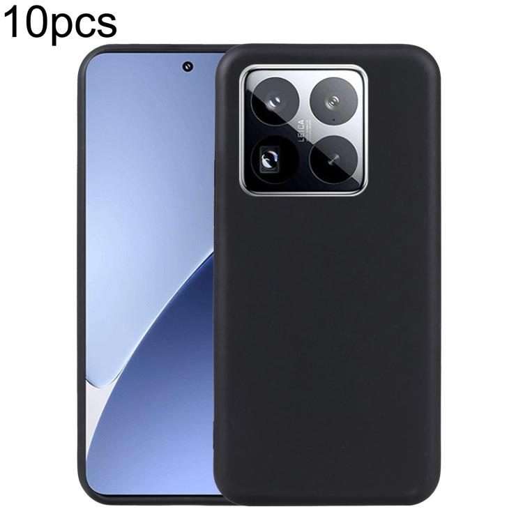 For Xiaomi 15T Pro 5G 10pcs TPU Phone Case(Black)