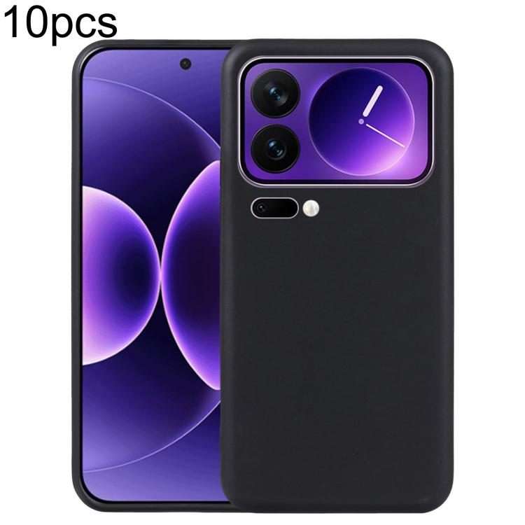 For Xiaomi 17 Pro 10pcs TPU Phone Case(Black)