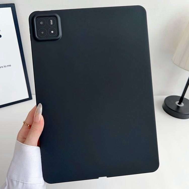 For Xiaomi Pad 7 Oil Spray Skin-friendly TPU Tablet Case(Black)