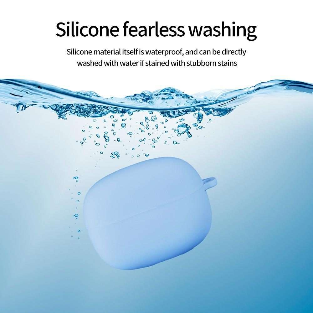For Xiaomi Redmi Buds 6 Pro / 8 Pro Silicone Earphone Protective Case(White)