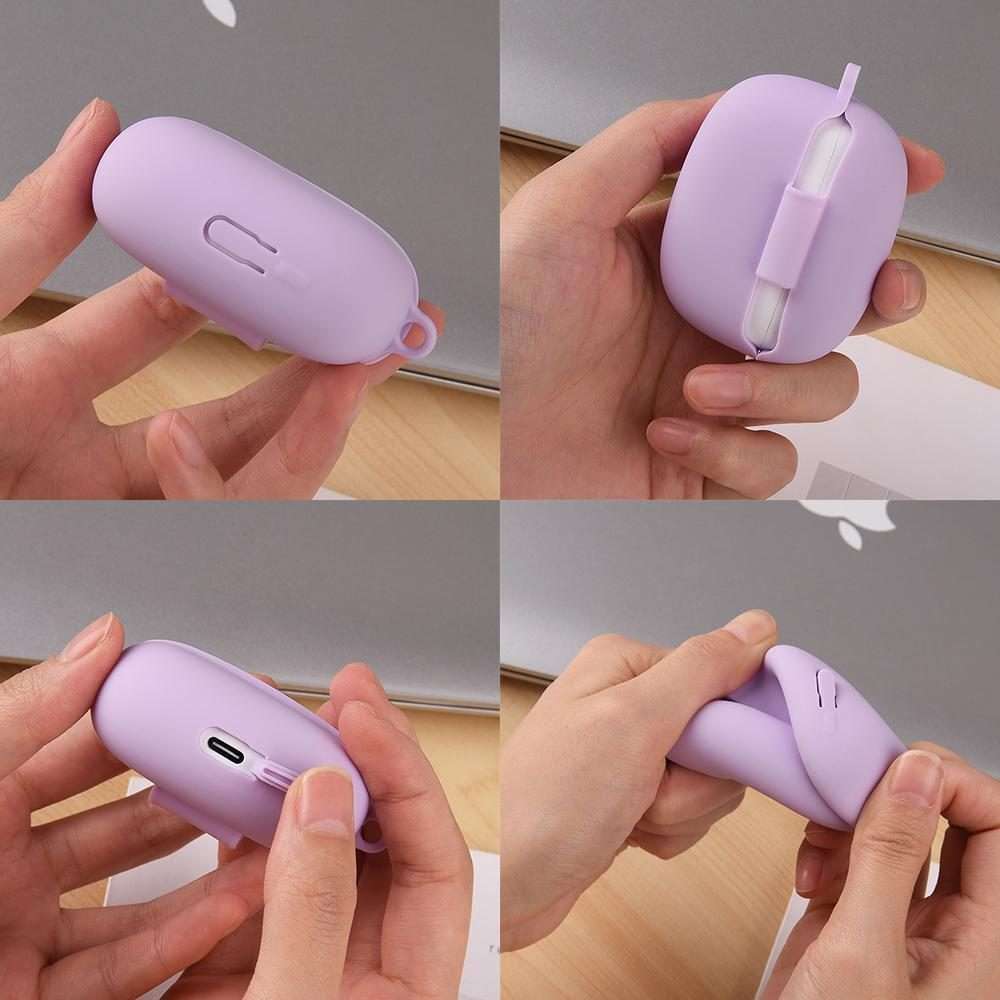 For Xiaomi Redmi Buds 6 Pro / 8 Pro Silicone Earphone Protective Case(Red)