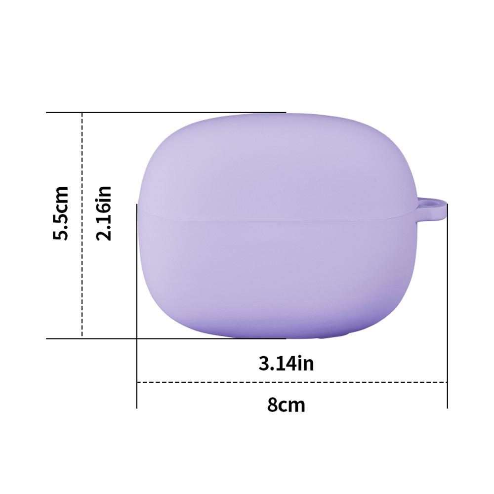 For Xiaomi Redmi Buds 6 Pro / 8 Pro Silicone Earphone Protective Case(Dark Blue)
