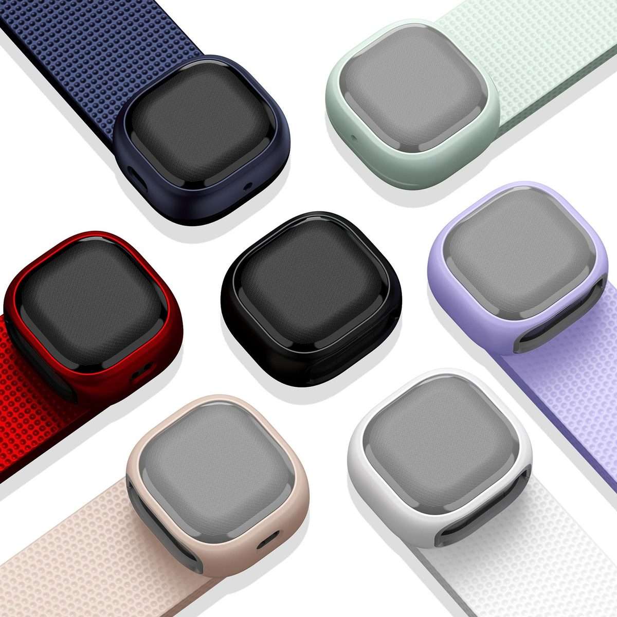 For Samsung Galaxy Buds2 / Live / Pro / FE Mars Earphone Protective Case(Mint Green)