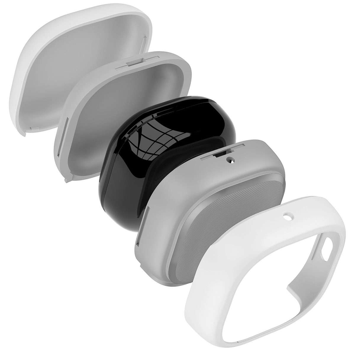 For Samsung Galaxy Buds2 / Live / Pro / FE Mars Earphone Protective Case(Purple)