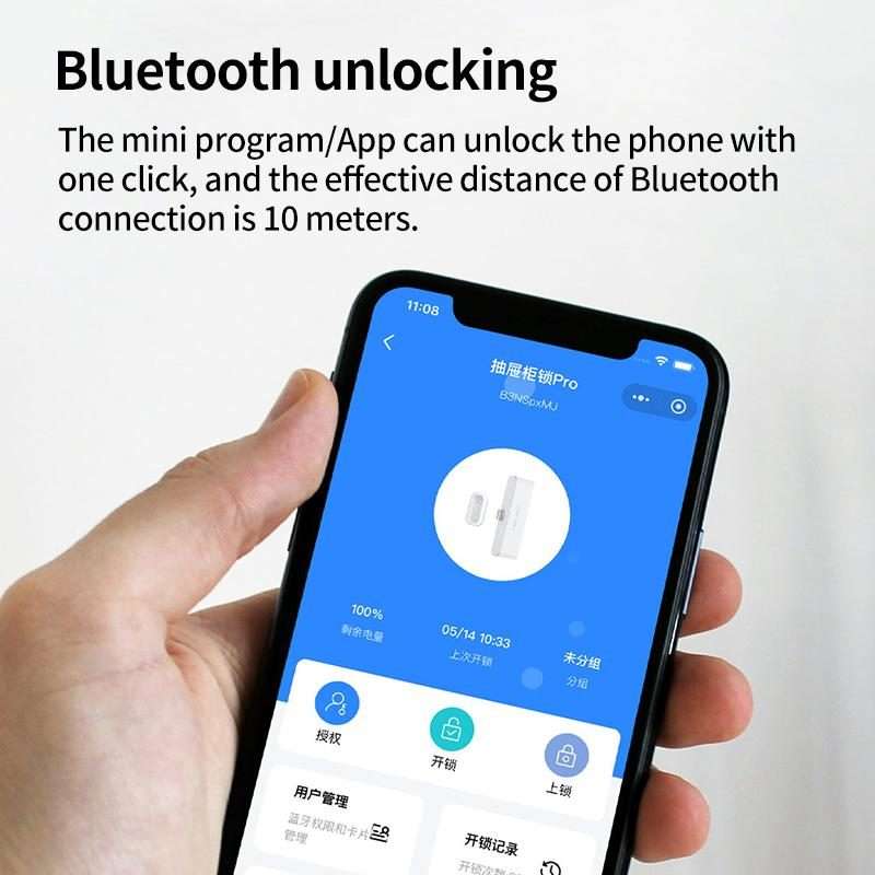 Xiaomi Youpin Yisuobao Smart Drawer Cabinet Lock Pro(White)