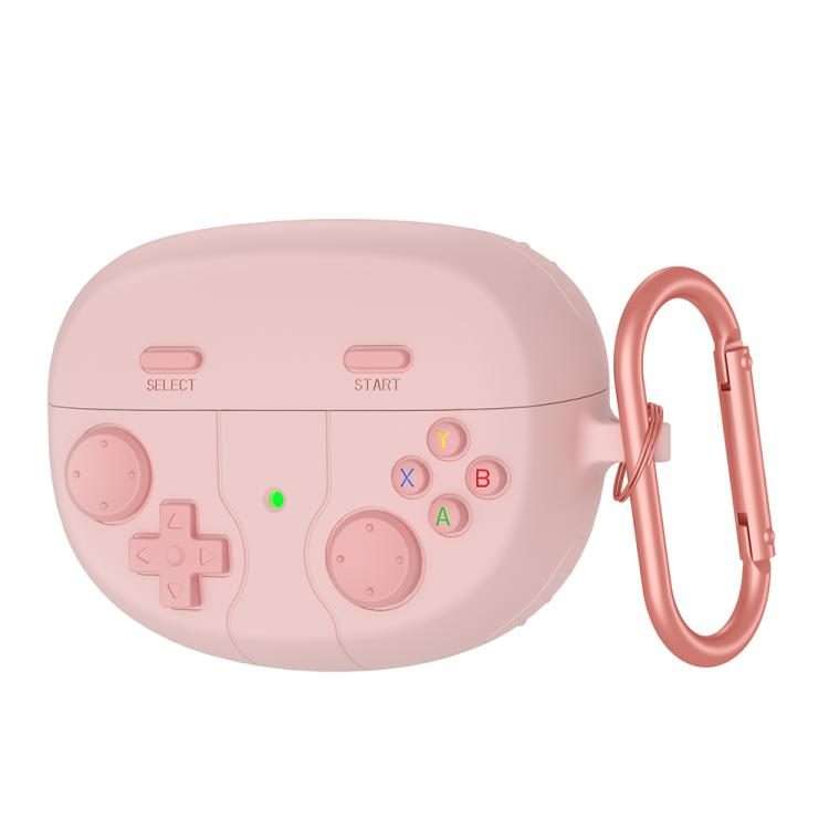 For Bose Ultra Open Earbuds Retro Game Console Style Silicone Earbuds Case(Pink)