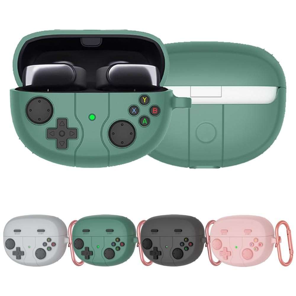 For Bose Ultra Open Earbuds Retro Game Console Style Silicone Earbuds Case(Pink)
