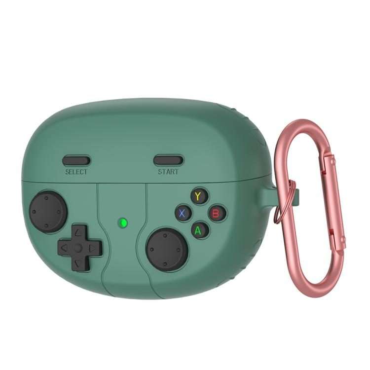 For Bose Ultra Open Earbuds Retro Game Console Style Silicone Earbuds Case(Green)