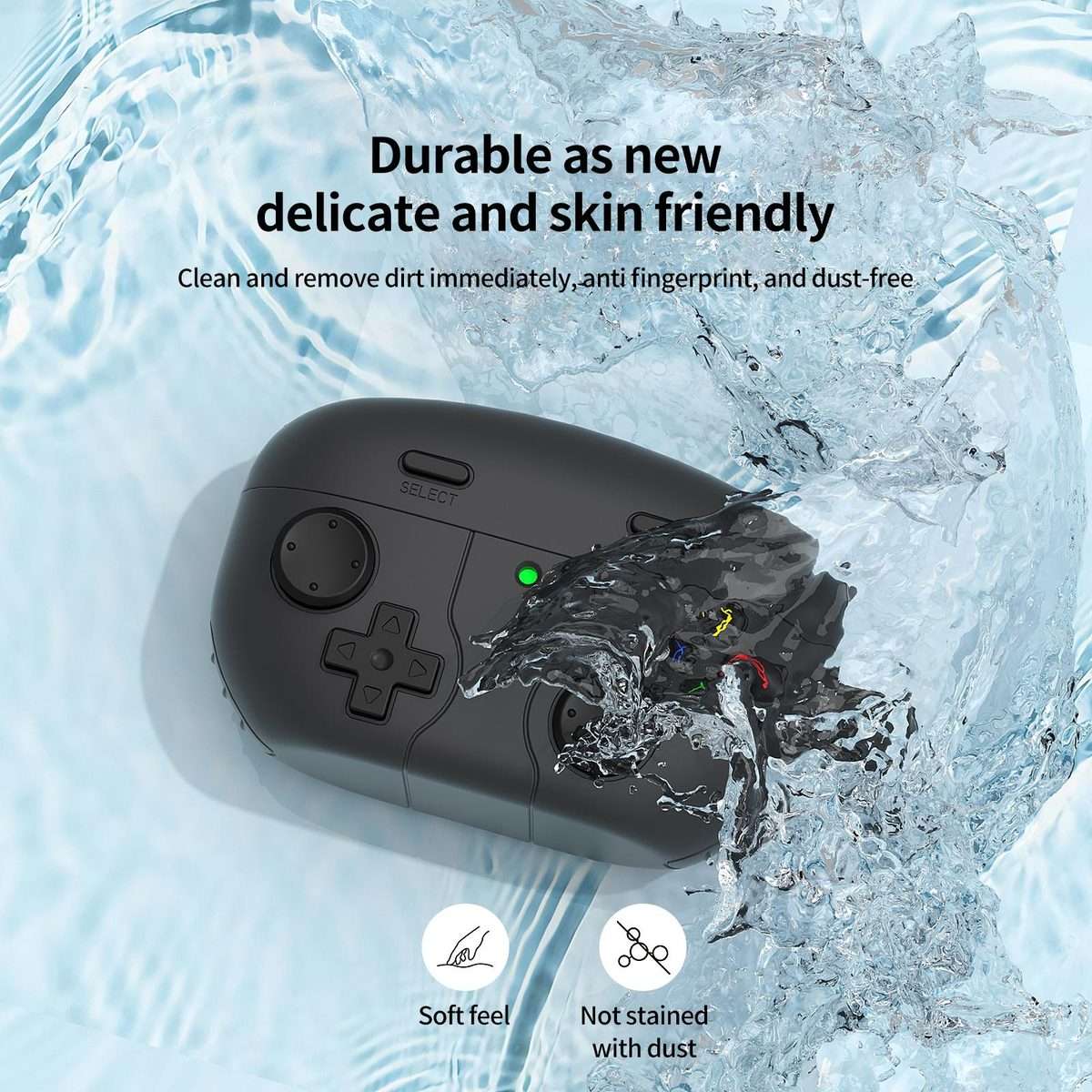 For Sony WF-1000XM5 Retro Game Console Style Silicone Earbuds Case(Dark Grey)