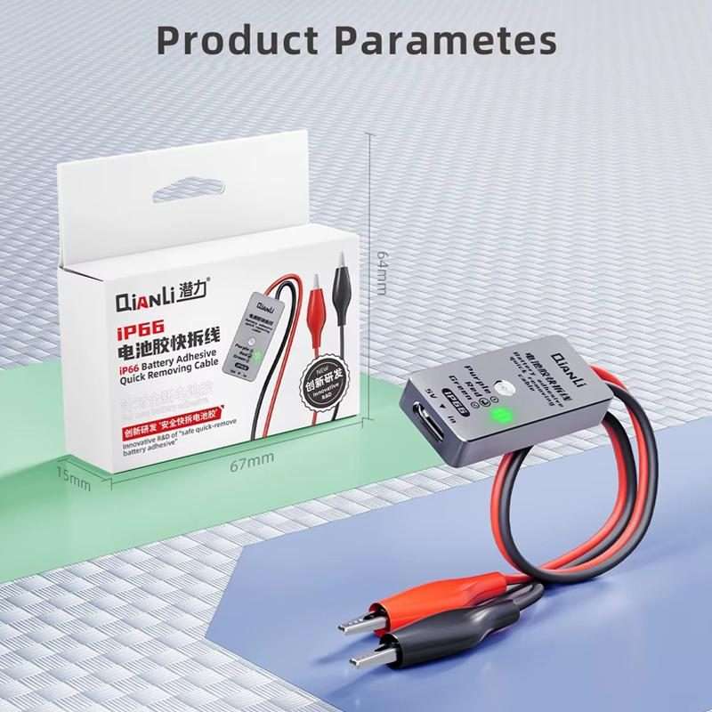 Qianli iP66 Battery Adhesive Quick Removing Cable for iPhone