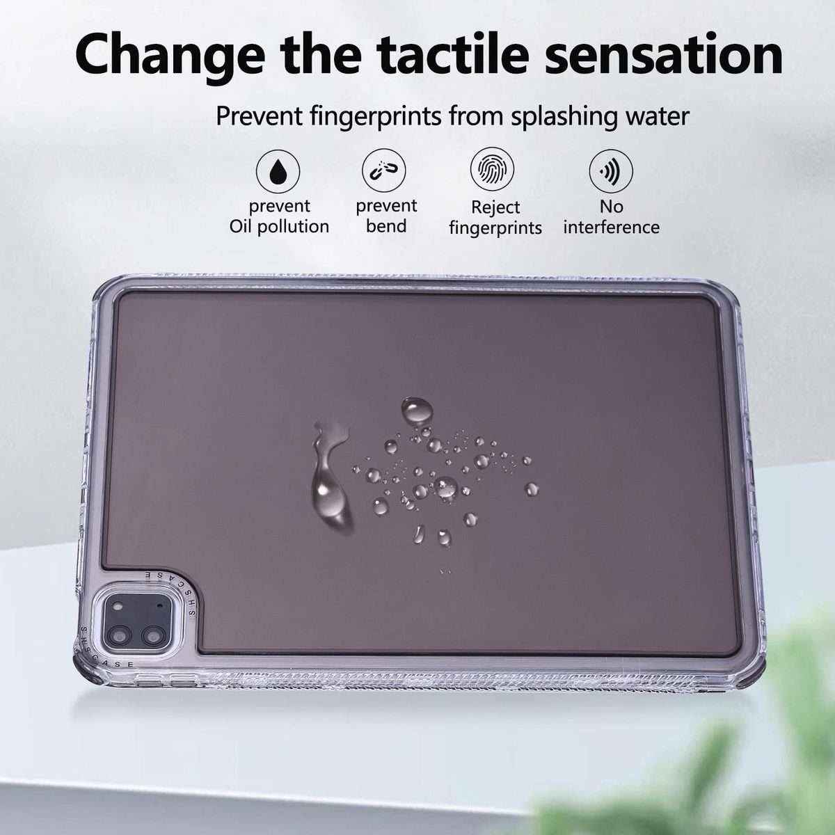 For iPad Pro 11 2025 / 2024 Dream 3 in 1 TPU Hybrid PC Tablet Case(Black)