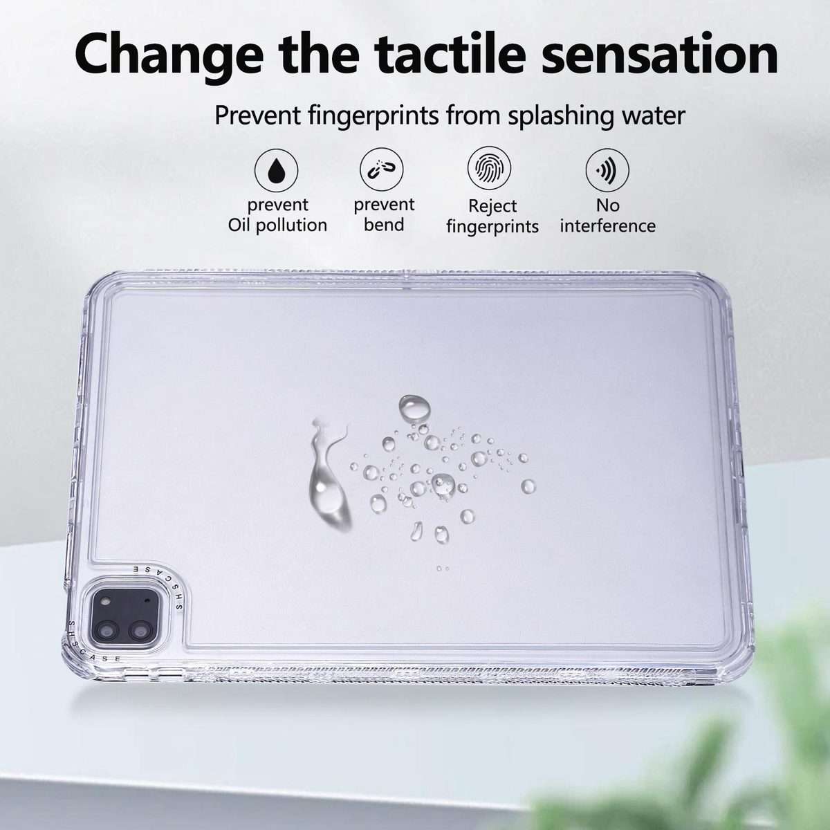 For iPad Air 2022 / 2020 10.9 Dream 3 in 1 TPU Hybrid PC Tablet Case(White)