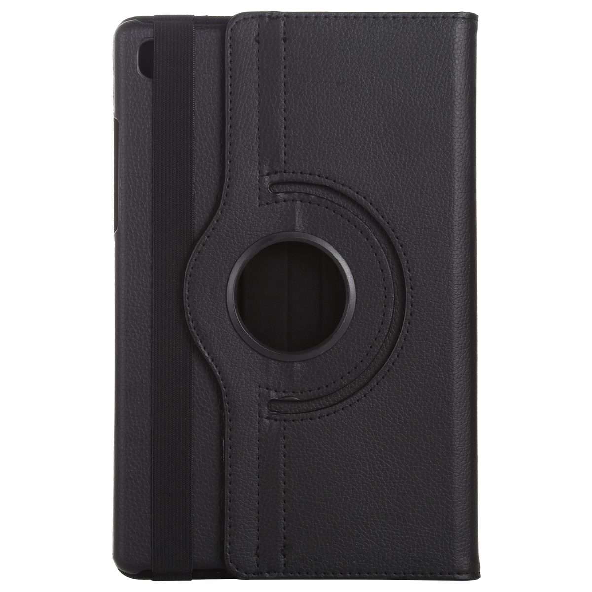 For Samsung Galaxy Tab A7 T500 Litchi Texture Horizontal Flip 360 Degrees Rotation Lea ... (Black)