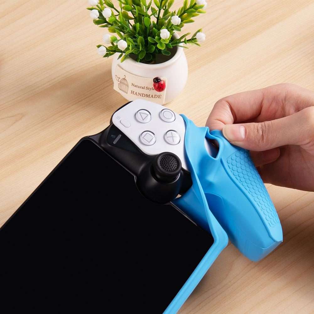 For Sony PlayStation Portal Handheld Game Console Silicone Protective Cover(Pink)